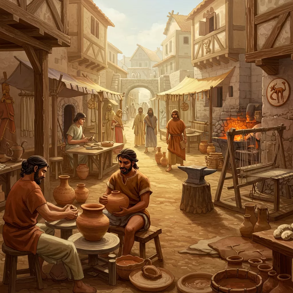 Artisan Guilds and Their Influence in Archaic Society
