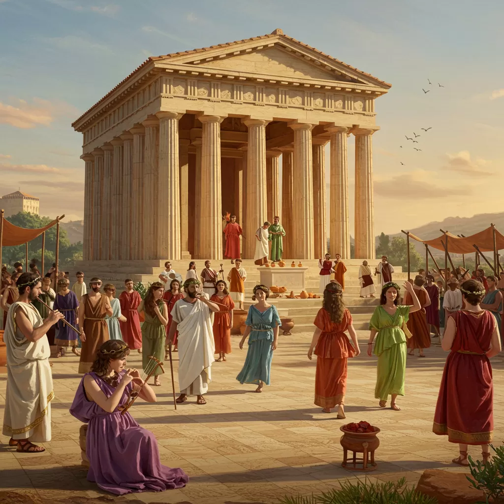 Festivals and Rituals in Honor of the Gods