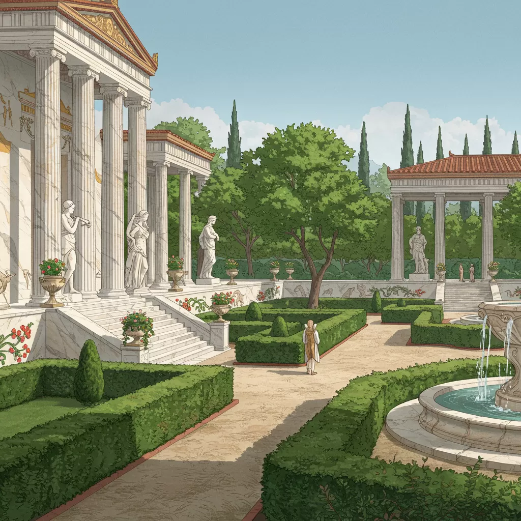Hellenistic Gardens and Their Symbolism