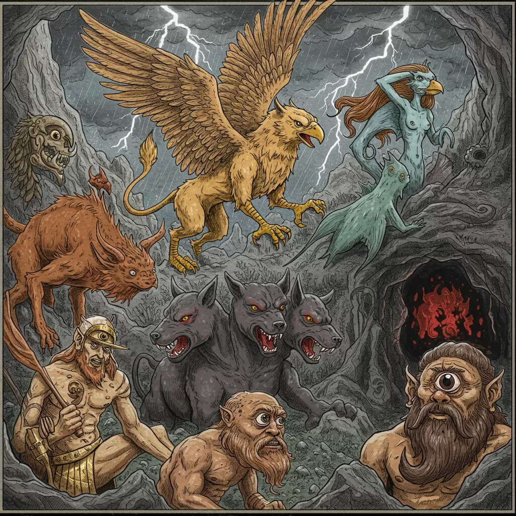 Mythological Creatures of Ancient Greece