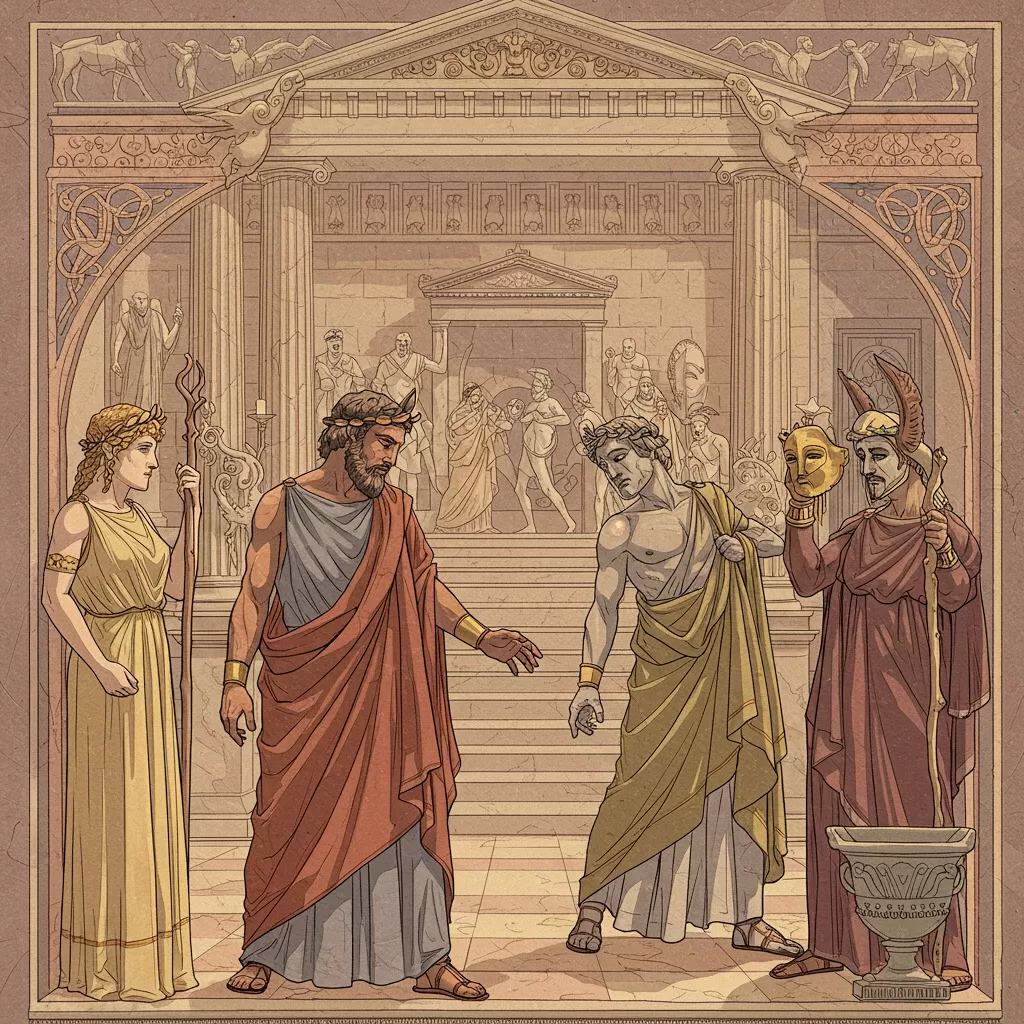 Mythological Themes in Ancient Greek Tragedy