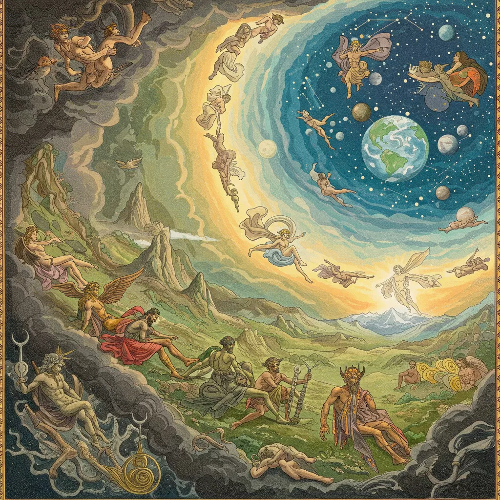 The Creation Myths of Ancient Greece: From Chaos to Cosmos
