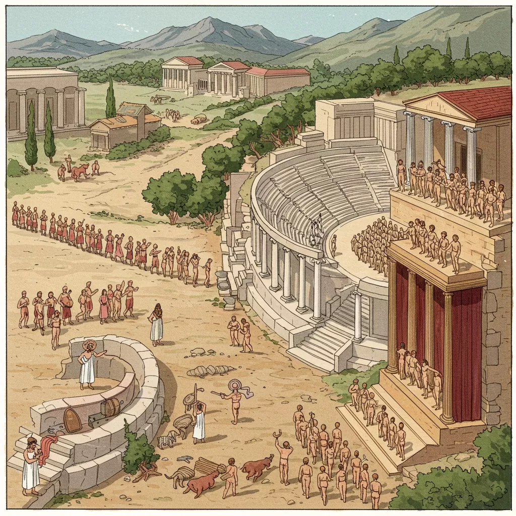 The Development of Archaic Greek Theater