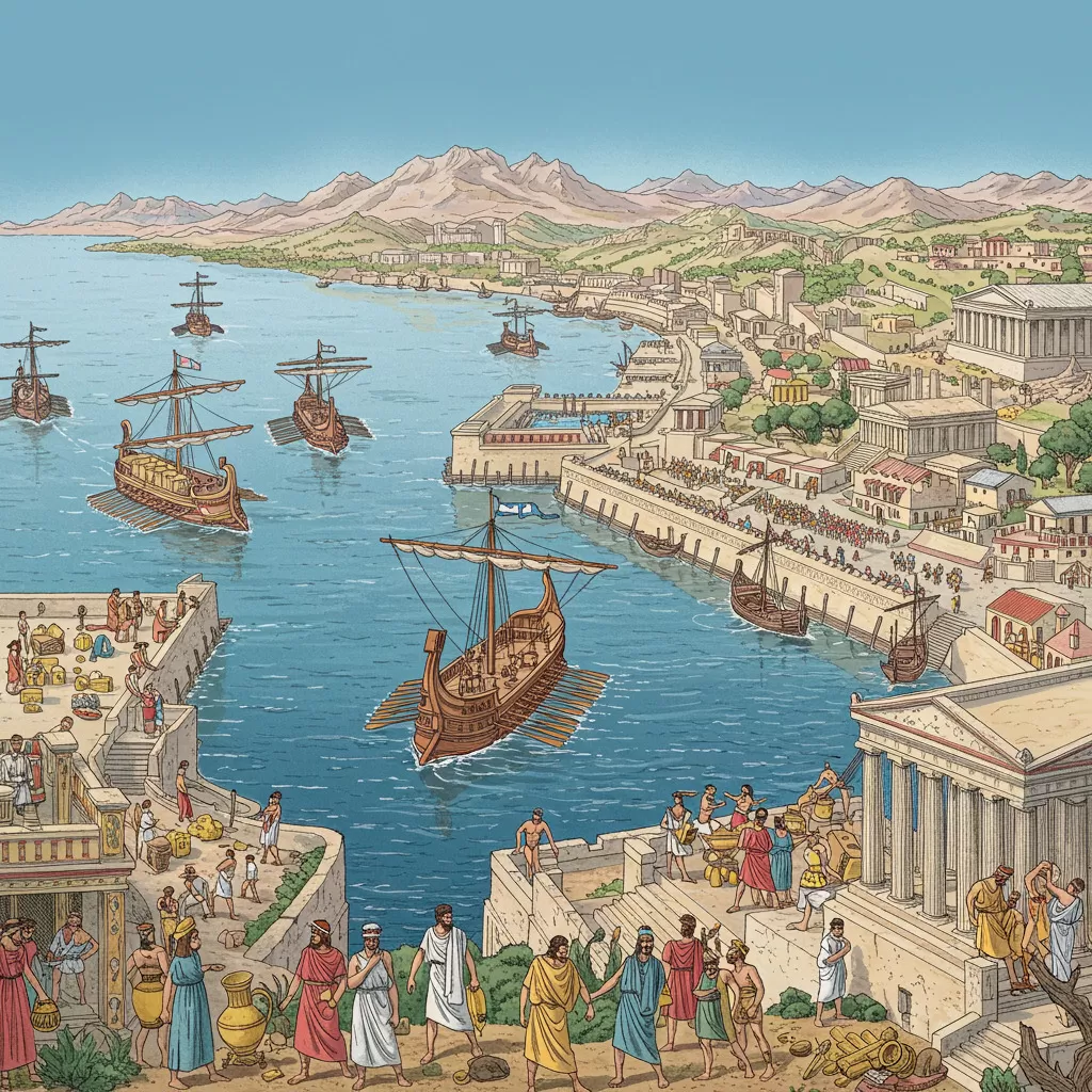 The Influence of Trade Networks on Archaic Greek Culture