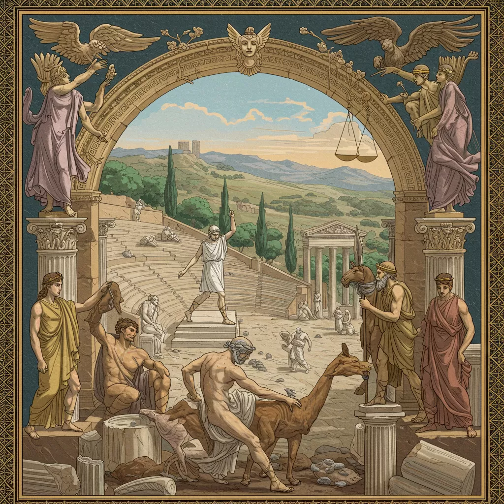 The Intersection of Philosophy and Mythology in the Works of Aeschylus