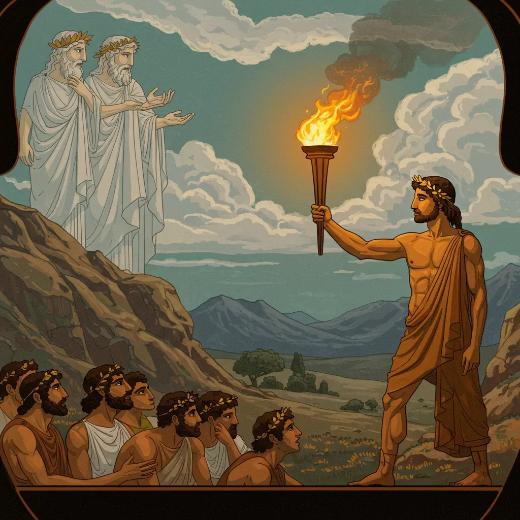 The Myth of Prometheus: Fire and Humanity