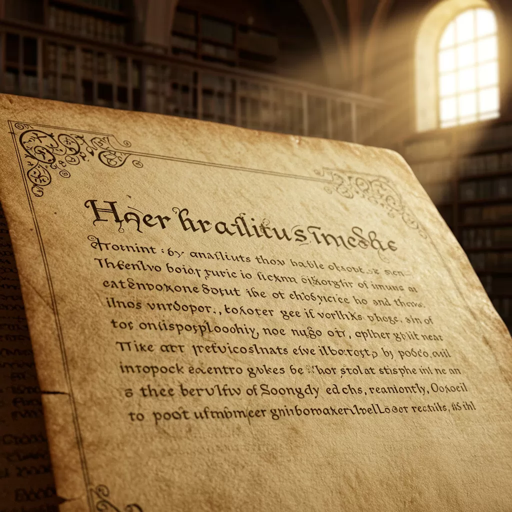The Philosophical Contributions of Heraclitus