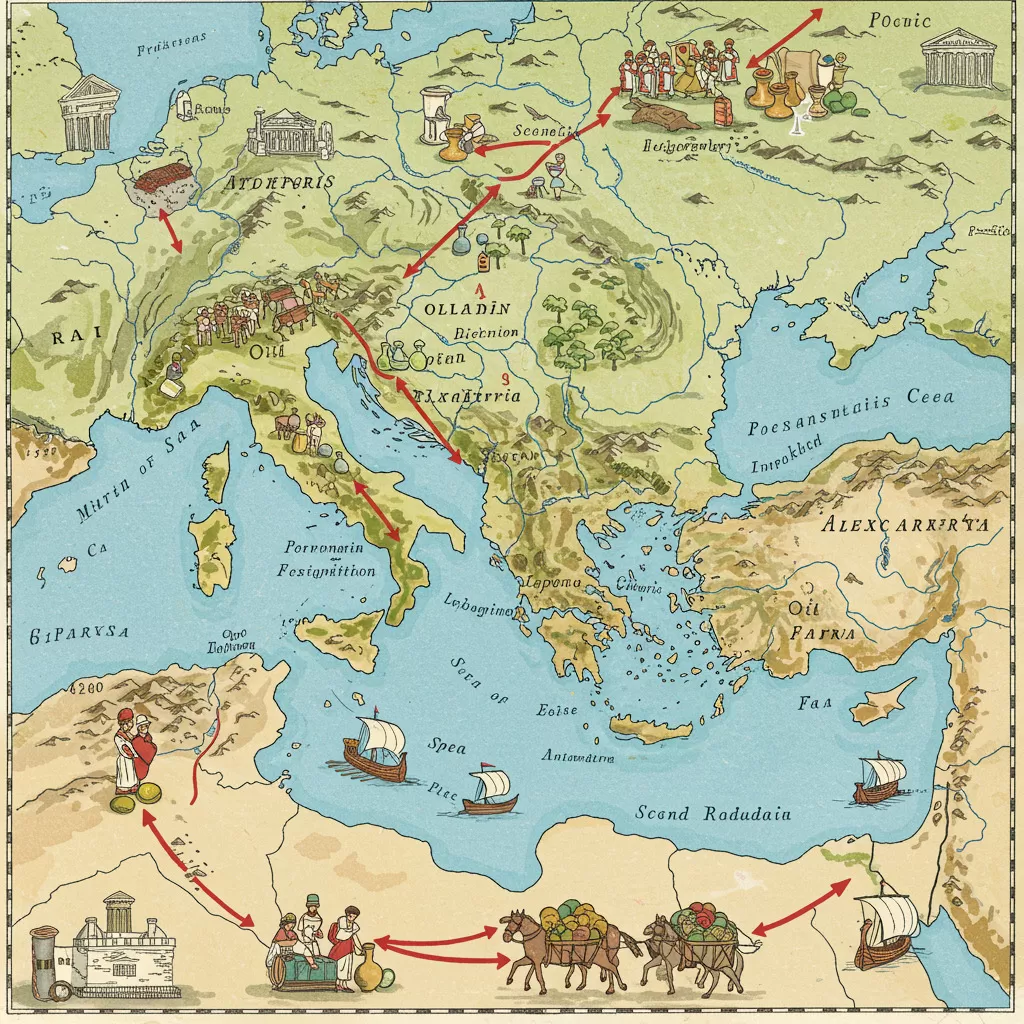 Trade Routes and Economic Expansion in the Hellenistic Period